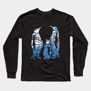 Emperor Penguin Long Sleeve T-Shirt